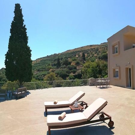 Villa Irini - Cretan Luxury Villa With Amazing View Paraspori  Zewnętrze zdjęcie