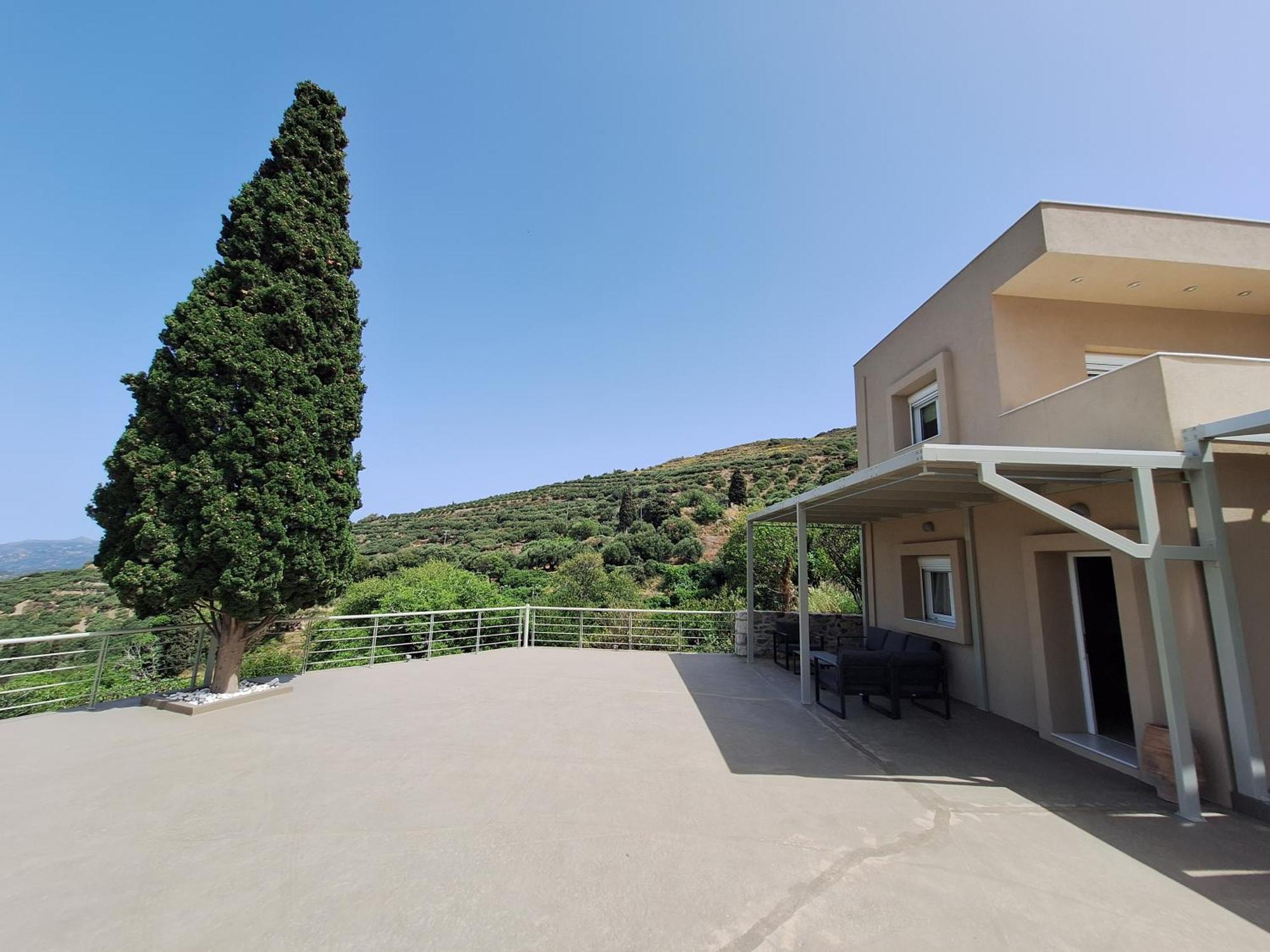 Villa Irini - Cretan Luxury Villa With Amazing View Paraspori  Zewnętrze zdjęcie