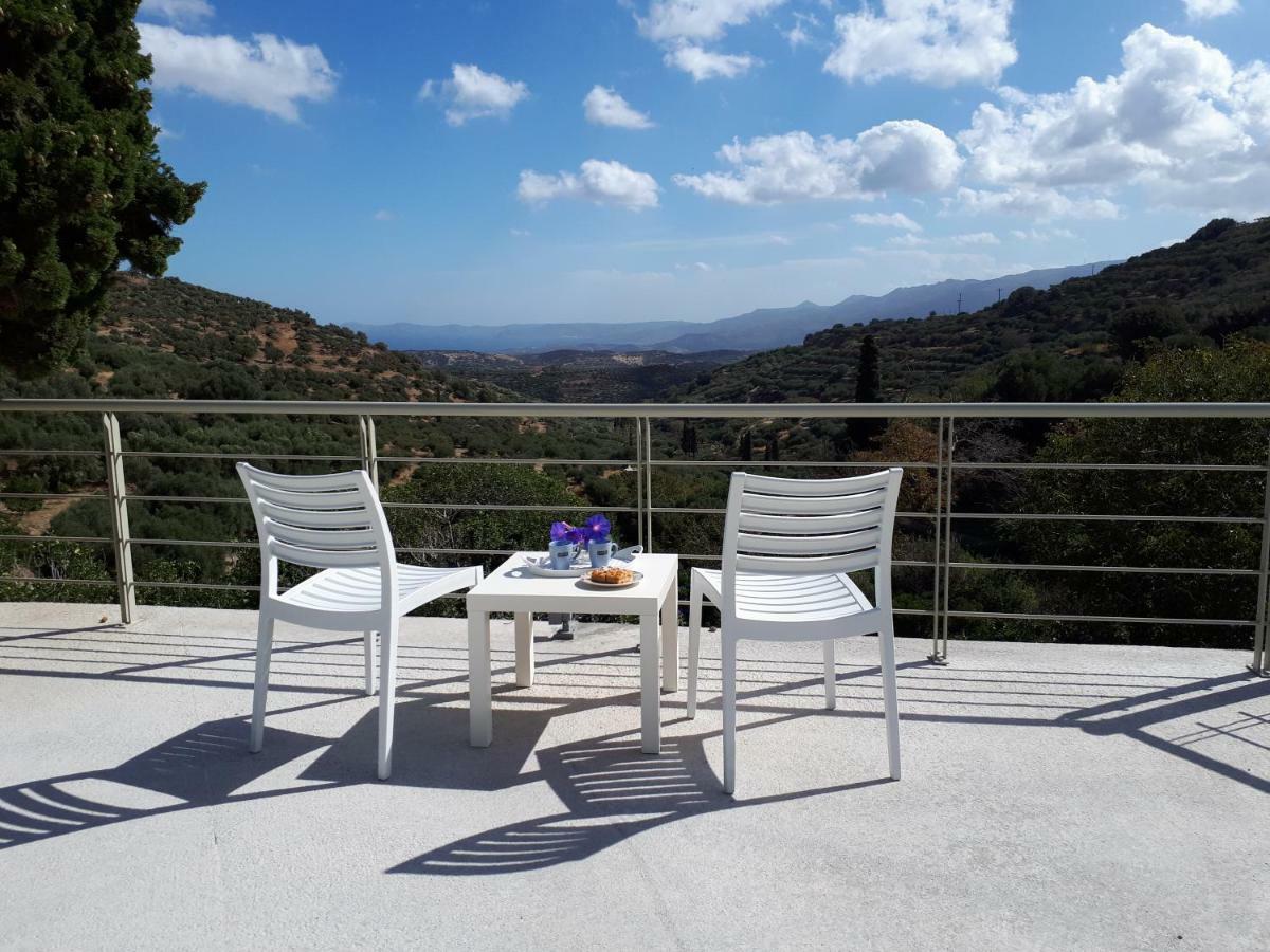 Villa Irini - Cretan Luxury Villa With Amazing View Paraspori  Zewnętrze zdjęcie