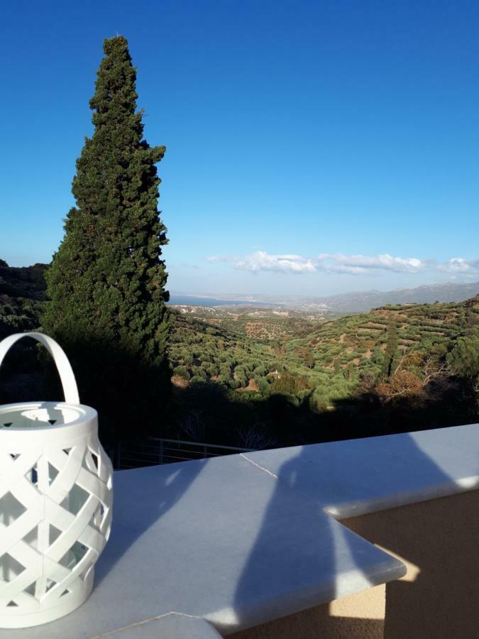 Villa Irini - Cretan Luxury Villa With Amazing View Paraspori  Zewnętrze zdjęcie