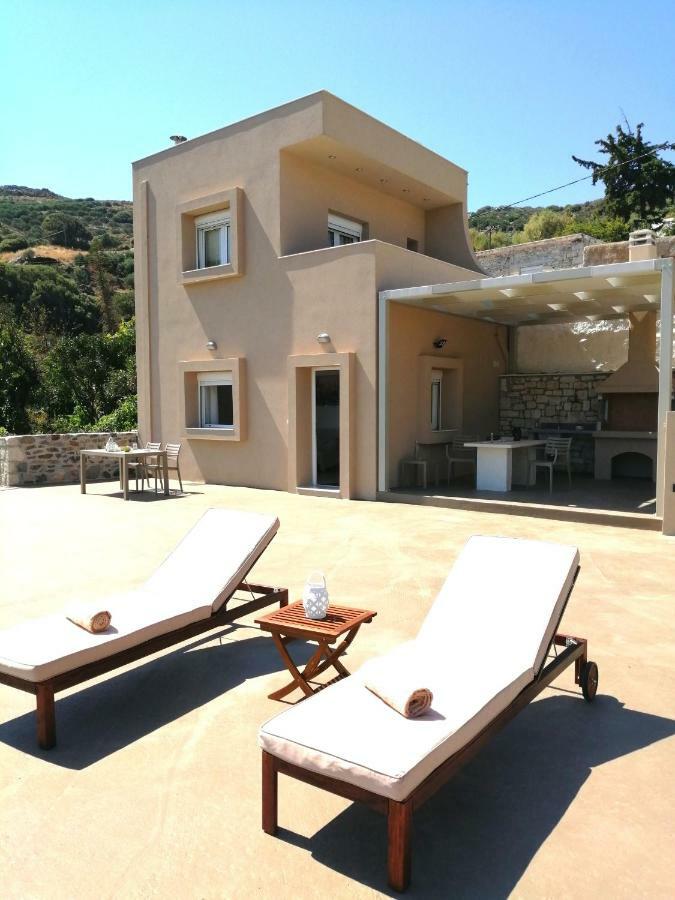 Villa Irini - Cretan Luxury Villa With Amazing View Paraspori  Zewnętrze zdjęcie