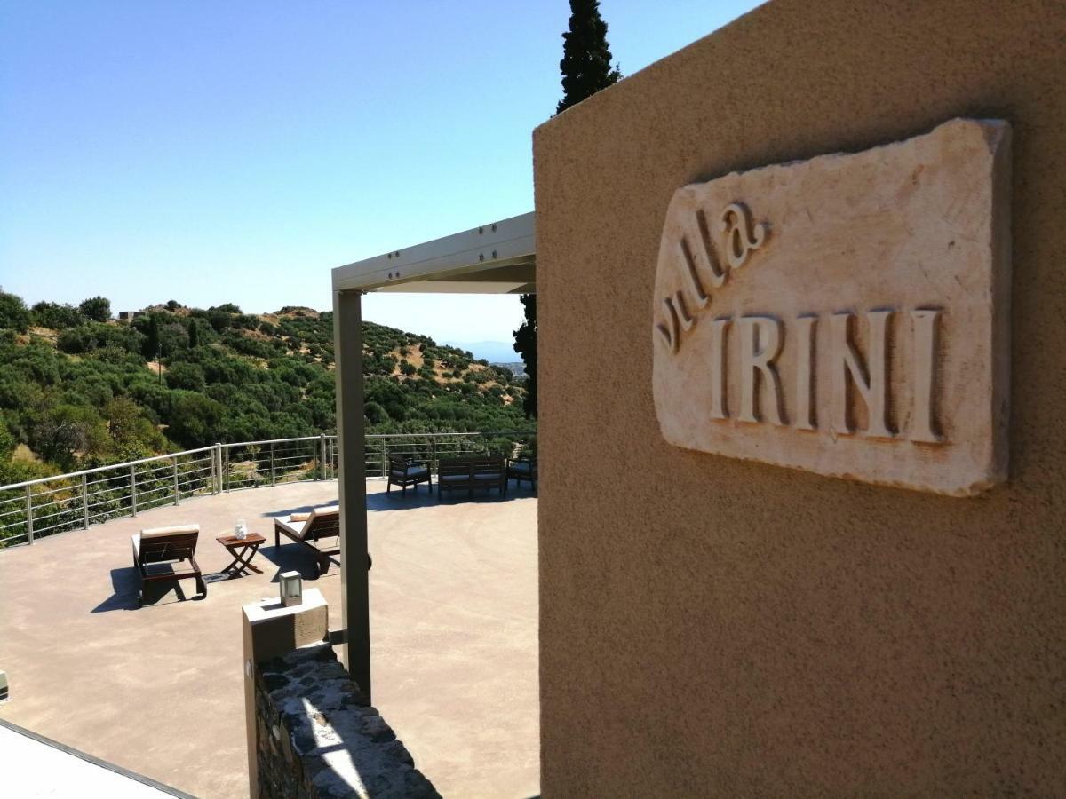 Villa Irini - Cretan Luxury Villa With Amazing View Paraspori  Zewnętrze zdjęcie