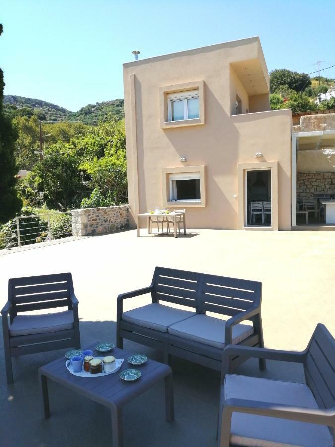 Villa Irini - Cretan Luxury Villa With Amazing View Paraspori  Zewnętrze zdjęcie